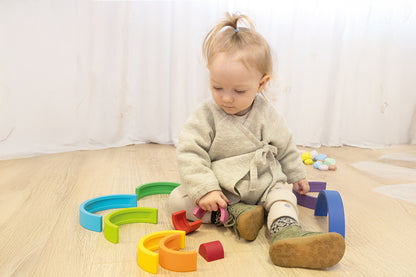 Agrafeuse arc-en-ciel en silicone