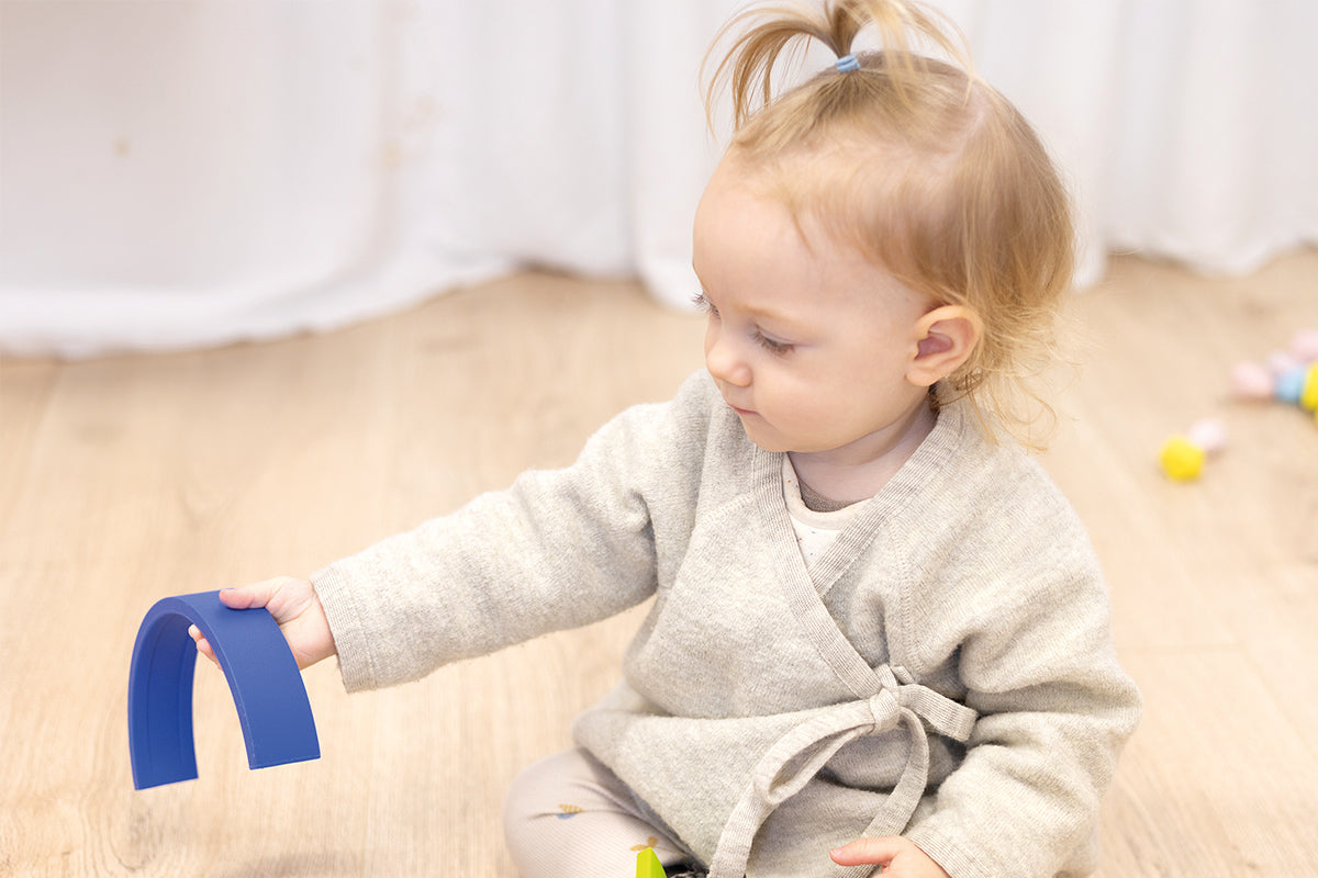 Agrafeuse arc-en-ciel en silicone