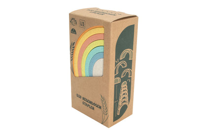 Bio - Regenbogen Stapler Forchtenberger Puzzle & Spiele BLS GmbH, Kopernikusstraße 1, 74670 Forchtenberg; Kontakt: mail@bls.de