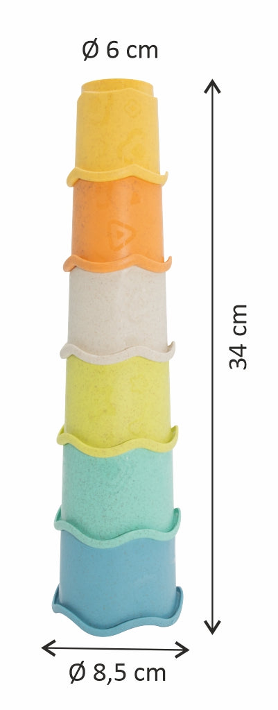 Gobelets empilables bio