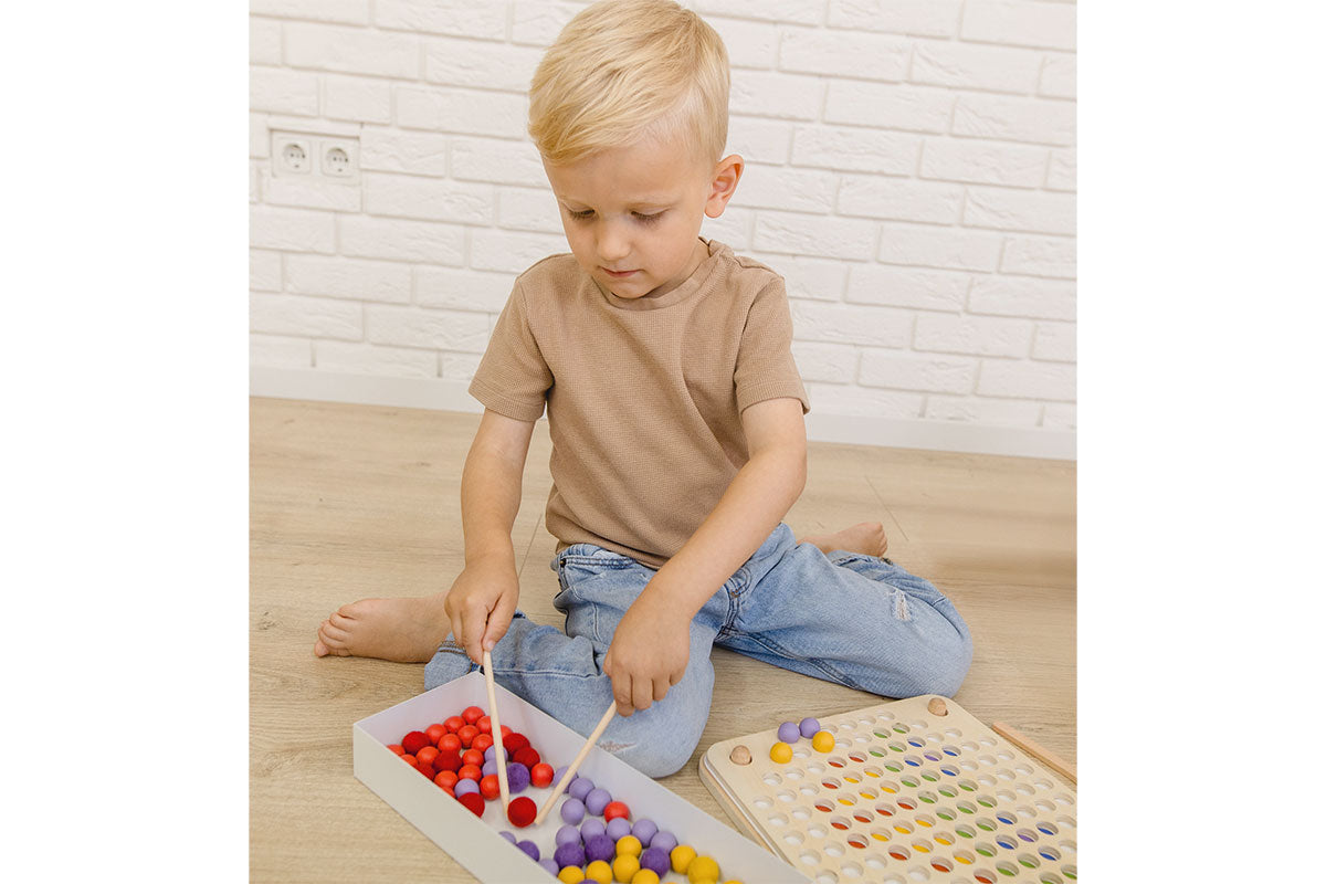 Kugel Sortierspiel 18mm - Set 120 - CHiLA ...einfach gutes Spielzeug!