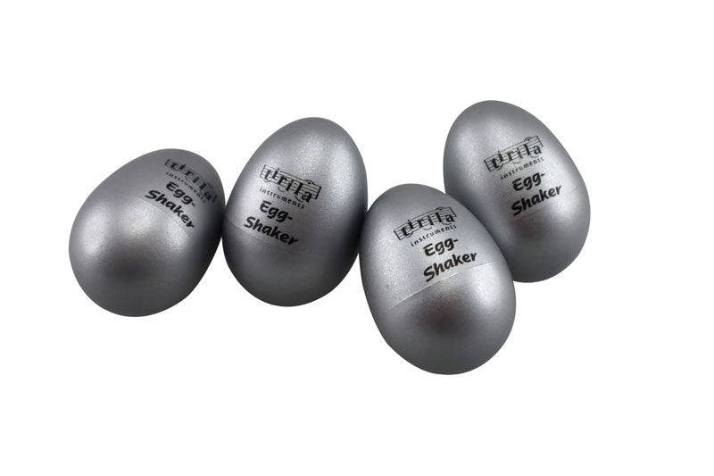 Egg Shaker Silber - Set 4 tirila instruments BLS GmbH, Kopernikusstraße 1, 74670 Forchtenberg; Kontakt: mail@bls.de
