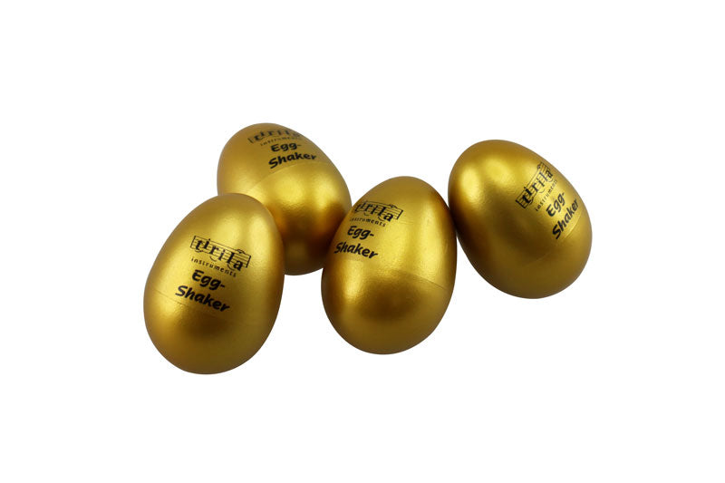 Egg Shaker Gold - Set 4 tirila instruments BLS GmbH, Kopernikusstraße 1, 74670 Forchtenberg; Kontakt: mail@bls.de