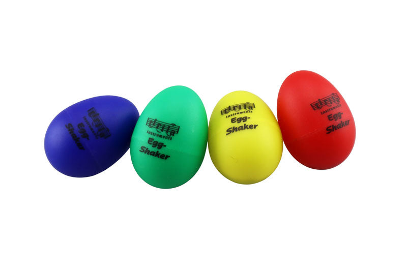 Egg Shaker Bunt - Set 4 tirila instruments BLS GmbH, Kopernikusstraße 1, 74670 Forchtenberg; Kontakt: mail@bls.de