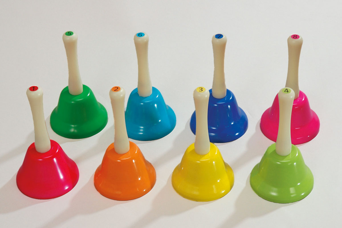 Rainbow Bell - Set 8 tirila instruments BLS GmbH, Kopernikusstraße 1, 74670 Forchtenberg; Kontakt: mail@bls.de