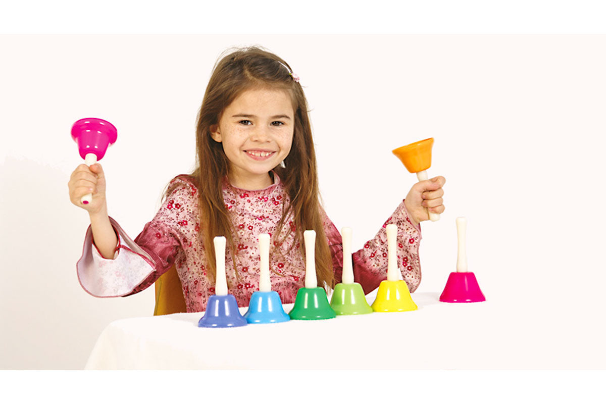 Rainbow Bell - Set 8 tirila instruments BLS GmbH, Kopernikusstraße 1, 74670 Forchtenberg; Kontakt: mail@bls.de