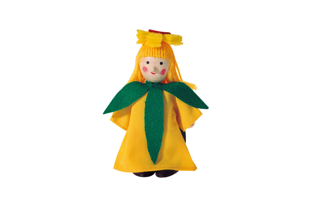 Winzling Biegepuppe - Blumenkind Gelb Winzlinge® BLS GmbH, Kopernikusstraße 1, 74670 Forchtenberg; Kontakt: mail@bls.de