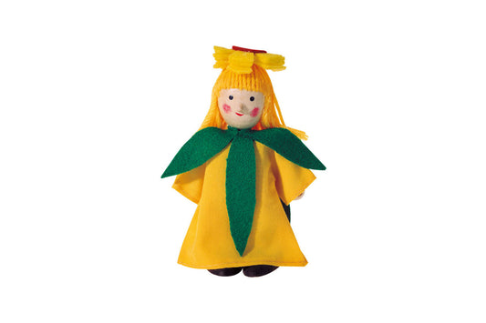 Winzling Biegepuppe - Blumenkind Gelb Winzlinge® BLS GmbH, Kopernikusstraße 1, 74670 Forchtenberg; Kontakt: mail@bls.de