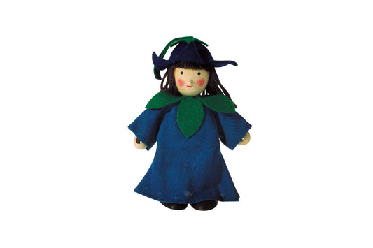 Winzling Biegepuppe - Blumenkind Blau Winzlinge® BLS GmbH, Kopernikusstraße 1, 74670 Forchtenberg; Kontakt: mail@bls.de