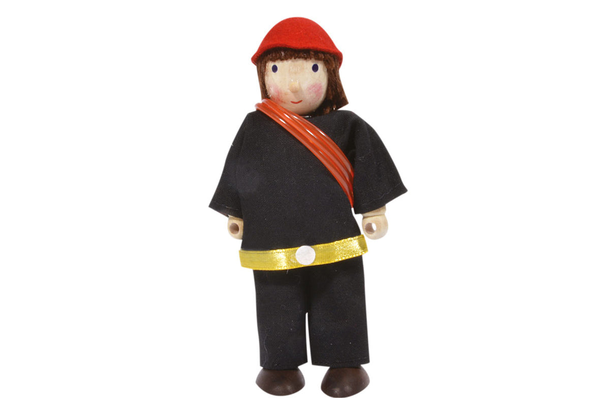 Winzling Biegepuppe - Feuerwehrmann Ferdi Winzlinge® BLS GmbH, Kopernikusstraße 1, 74670 Forchtenberg; Kontakt: mail@bls.de