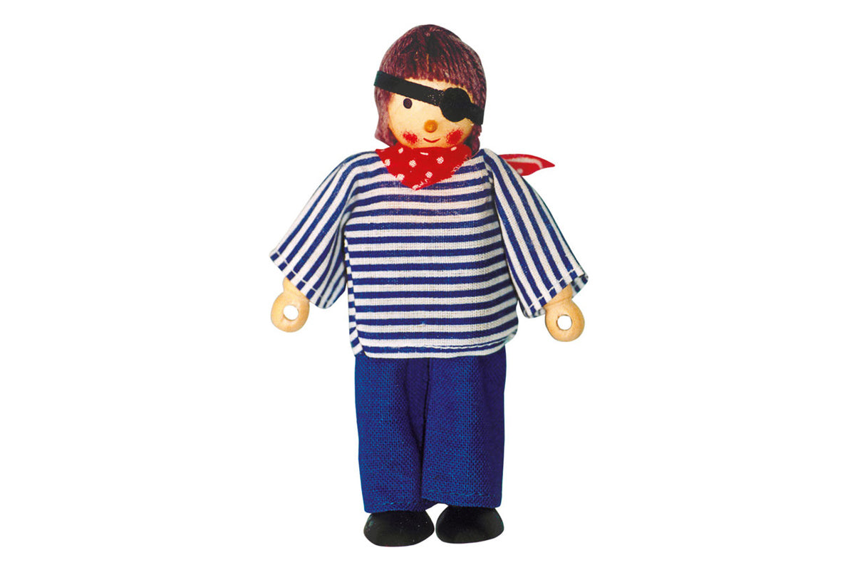 Winzling Biegepuppe - Pirat Vielmann Winzlinge® BLS GmbH, Kopernikusstraße 1, 74670 Forchtenberg; Kontakt: mail@bls.de