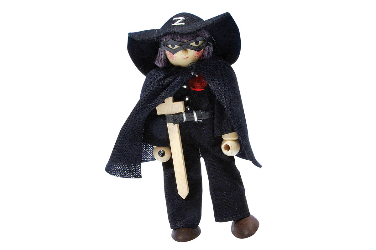 Winzling Biegepuppe - Zorro Winzlinge® BLS GmbH, Kopernikusstraße 1, 74670 Forchtenberg; Kontakt: mail@bls.de