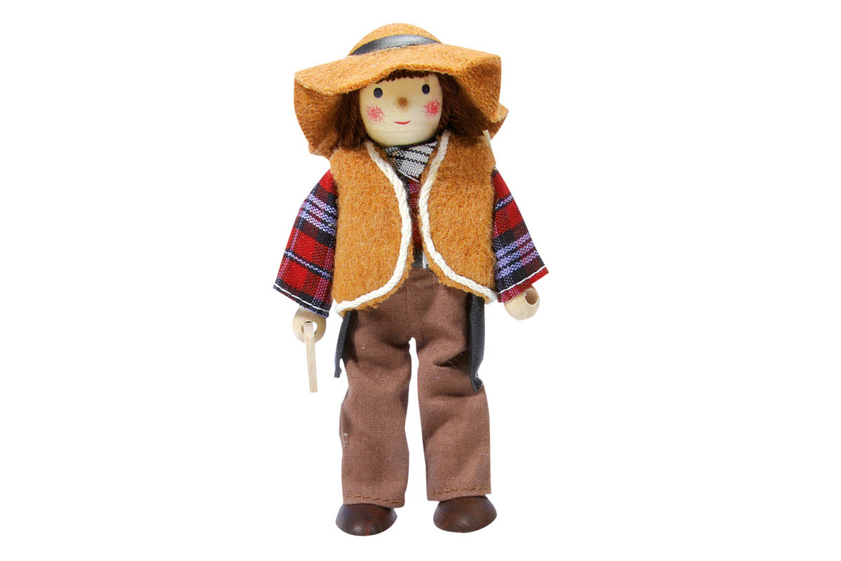 Winzling Biegepuppe - Cowboy Hemd R/K Winzlinge® BLS GmbH, Kopernikusstraße 1, 74670 Forchtenberg; Kontakt: mail@bls.de