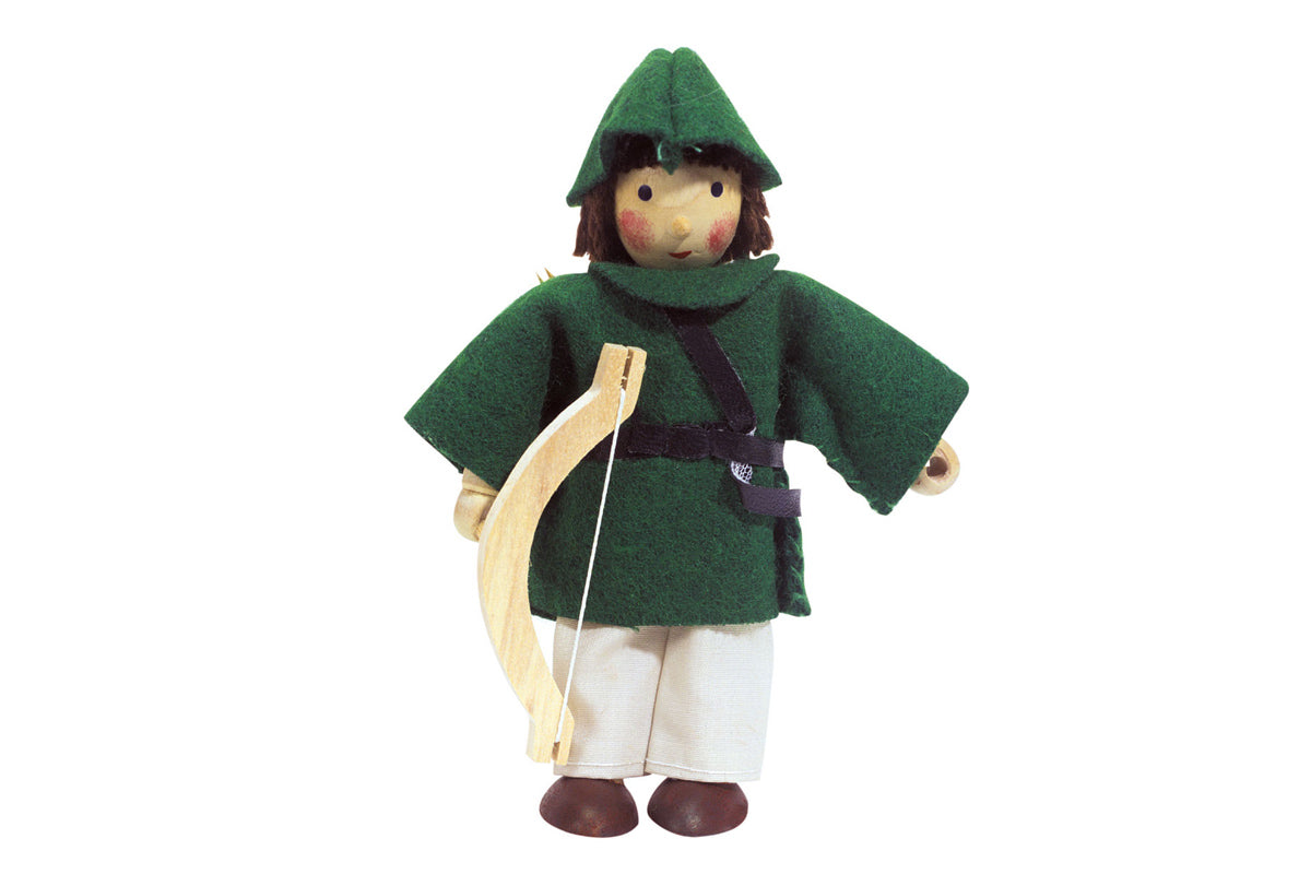 Winzling Biegepuppe - Robin Hood Winzlinge® BLS GmbH, Kopernikusstraße 1, 74670 Forchtenberg; Kontakt: mail@bls.de