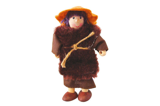 Winzling Biegepuppe - Hirte Dunkles Fell Winzlinge® BLS GmbH, Kopernikusstraße 1, 74670 Forchtenberg; Kontakt: mail@bls.de