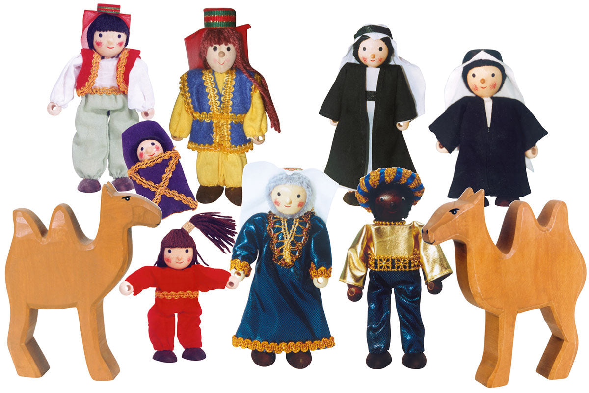 Winzling Biegepuppen Set - Orient Winzlinge® BLS GmbH, Kopernikusstraße 1, 74670 Forchtenberg; Kontakt: mail@bls.de