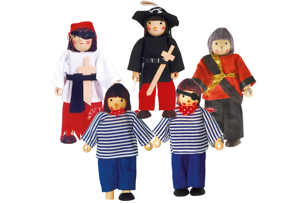 Winzling Biegepuppen Set - Piraten Winzlinge® BLS GmbH, Kopernikusstraße 1, 74670 Forchtenberg; Kontakt: mail@bls.de