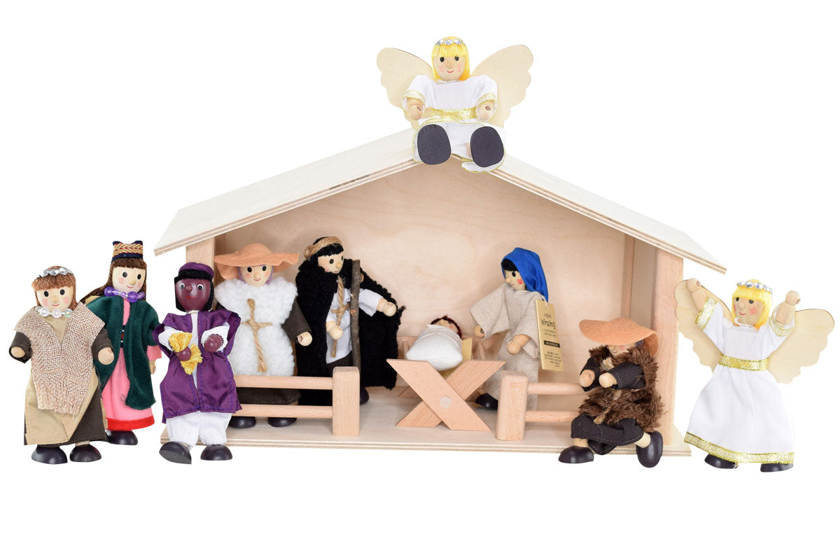 Winzling Biegepuppen Set - Krippenfiguren - Groß Winzlinge® BLS GmbH, Kopernikusstraße 1, 74670 Forchtenberg; Kontakt: mail@bls.de