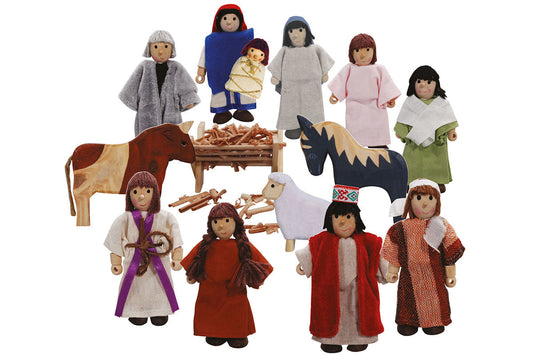 Winzling Biegepuppen Set - Weihnachtsgeschichte Groß Winzlinge® BLS GmbH, Kopernikusstraße 1, 74670 Forchtenberg; Kontakt: mail@bls.de