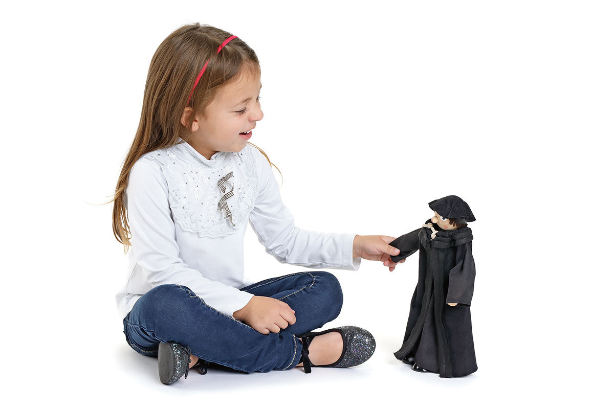 XXL Winzling Biegepuppe - Martin Luther Winzlinge® BLS GmbH, Kopernikusstraße 1, 74670 Forchtenberg; Kontakt: mail@bls.de