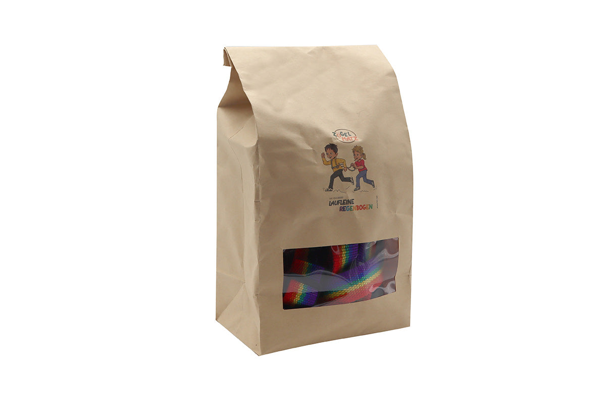 Zügelmatz Laufleine Regenbogen