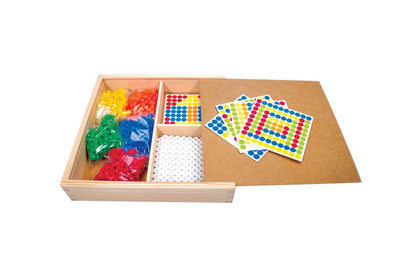 Farbknopfspiel Forchtenberger Puzzle & Spiele BLS GmbH, Kopernikusstraße 1, 74670 Forchtenberg; Kontakt: mail@bls.de