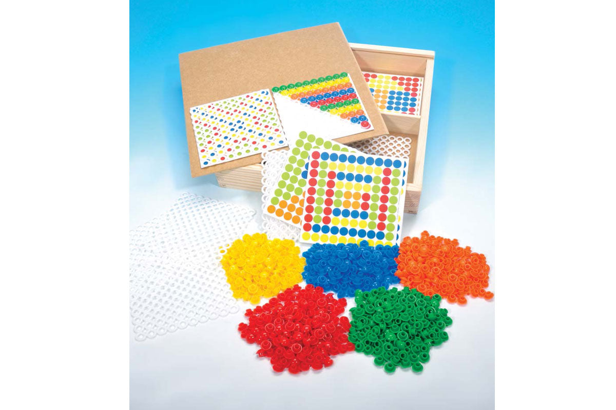 Farbknopfspiel Forchtenberger Puzzle & Spiele BLS GmbH, Kopernikusstraße 1, 74670 Forchtenberg; Kontakt: mail@bls.de