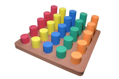 Softy Sortierbrett - Zylinder - Set 25 Forchtenberger Puzzle & Spiele BLS GmbH, Kopernikusstraße 1, 74670 Forchtenberg; Kontakt: mail@bls.de