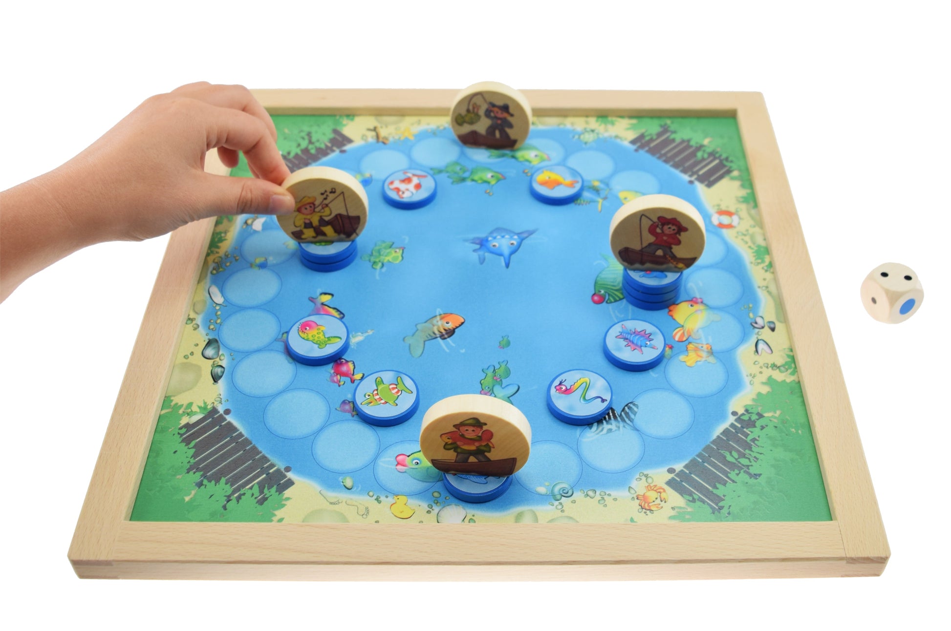 Fischreigen Forchtenberger Puzzle & Spiele BLS GmbH, Kopernikusstraße 1, 74670 Forchtenberg; Kontakt: mail@bls.de