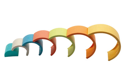 Bio - Regenbogen Stapler Forchtenberger Puzzle & Spiele BLS GmbH, Kopernikusstraße 1, 74670 Forchtenberg; Kontakt: mail@bls.de