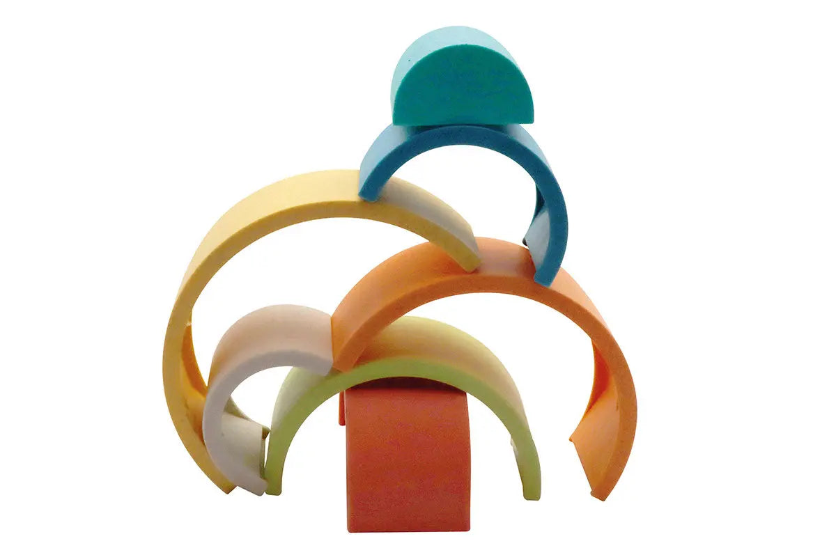 Bio - Regenbogen Stapler - CHiLA ...einfach gutes Spielzeug!