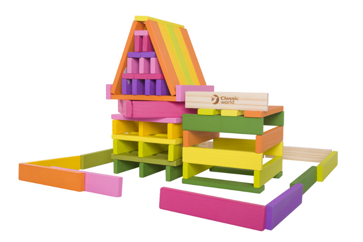 Holzbausteine - Set 100 Classic World International Holdings Limited, 383 HENNESSY ROAD, 999077 Hongkong