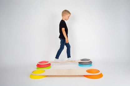 Pierres d'équilibre GOWI River Stones EPP pour enfants - Lot de 12