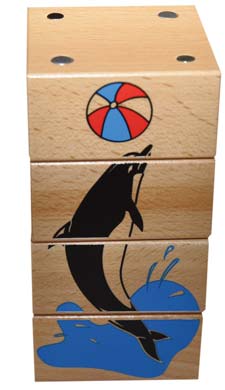 Magnetisches Tier Puzzle Forchtenberger Puzzle & Spiele BLS GmbH, Kopernikusstraße 1, 74670 Forchtenberg; Kontakt: mail@bls.de