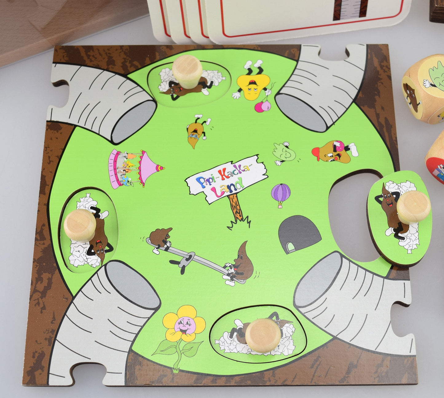 Pipi-Kacka-Land Forchtenberger Puzzle & Spiele BLS GmbH, Kopernikusstraße 1, 74670 Forchtenberg; Kontakt: mail@bls.de