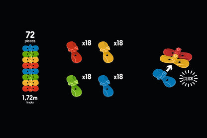 Tronçons du parcours Smoby - Flextreme 
