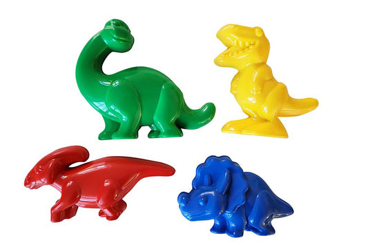 GOWI - Dinoförmchen - Set 4 GOWI® GOWI GmbH, Wertheimweg 12, 8630 Mariazell, Österreich; office@gowi.at