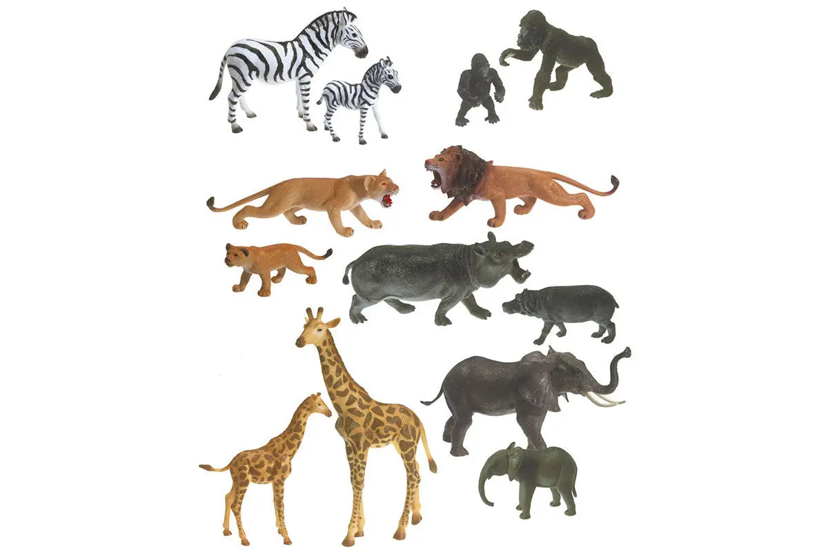 Afrika Tiere - Set  13 Wülfinger BLS GmbH, Kopernikusstraße 1, 74670 Forchtenberg; Kontakt: mail@bls.de