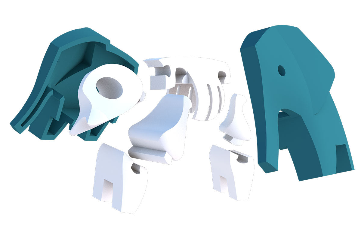 Halftoys - Elefant daVinci BLS GmbH, Kopernikusstraße 1, 74670 Forchtenberg; Kontakt: mail@bls.de