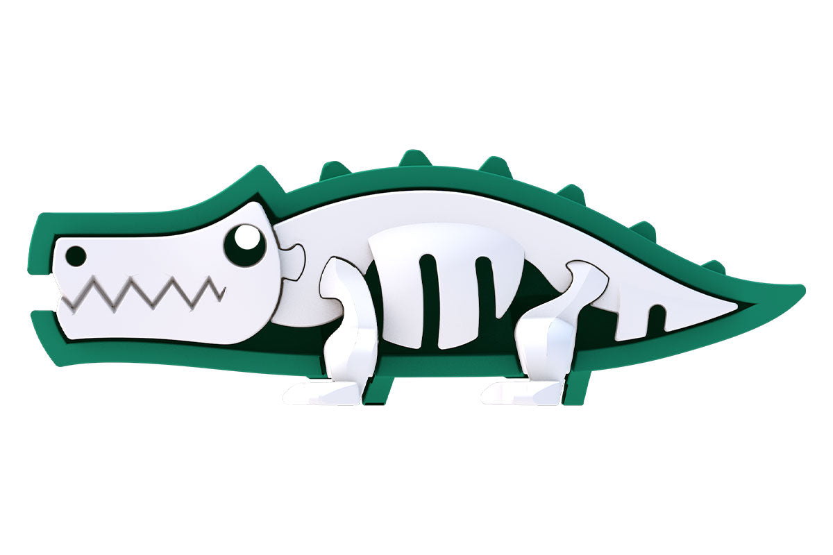 Halftoys - Krokodil daVinci BLS GmbH, Kopernikusstraße 1, 74670 Forchtenberg; Kontakt: mail@bls.de