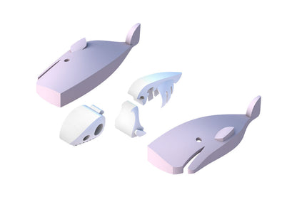 Halftoys - Pottwal daVinci BLS GmbH, Kopernikusstraße 1, 74670 Forchtenberg; Kontakt: mail@bls.de