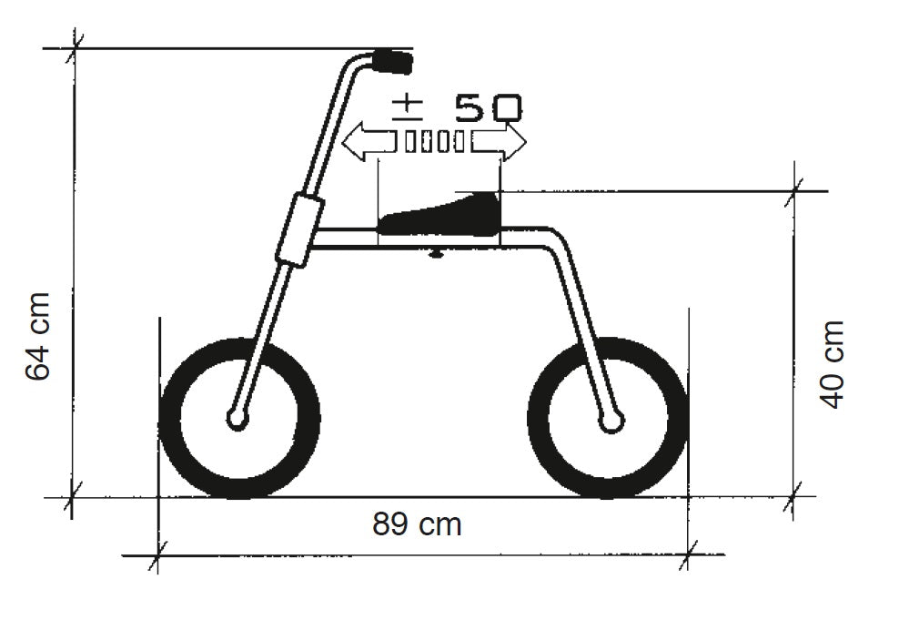 Gehfahrrad SommerMobil BLS GmbH, Kopernikusstraße 1, 74670 Forchtenberg; Kontakt: mail@bls.de