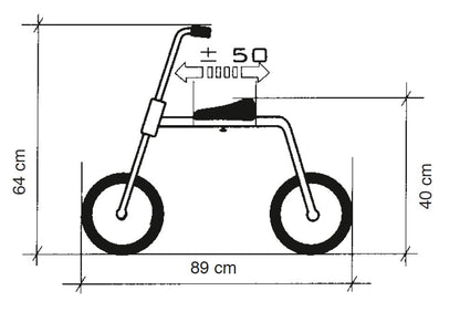 Gehfahrrad SommerMobil BLS GmbH, Kopernikusstraße 1, 74670 Forchtenberg; Kontakt: mail@bls.de