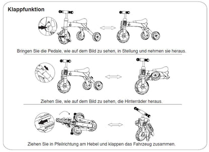 Klappbares Dreirad SommerMobil BLS GmbH, Kopernikusstraße 1, 74670 Forchtenberg; Kontakt: mail@bls.de
