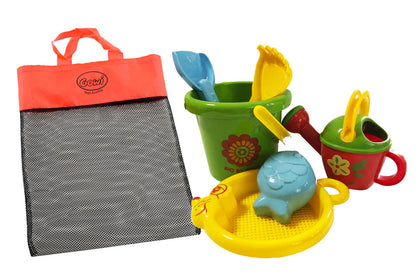 BIO by GOWI - Sand Set Maus in Netztasche GOWI® GOWI GmbH, Wertheimweg 12, 8630 Mariazell, Österreich; office@gowi.at