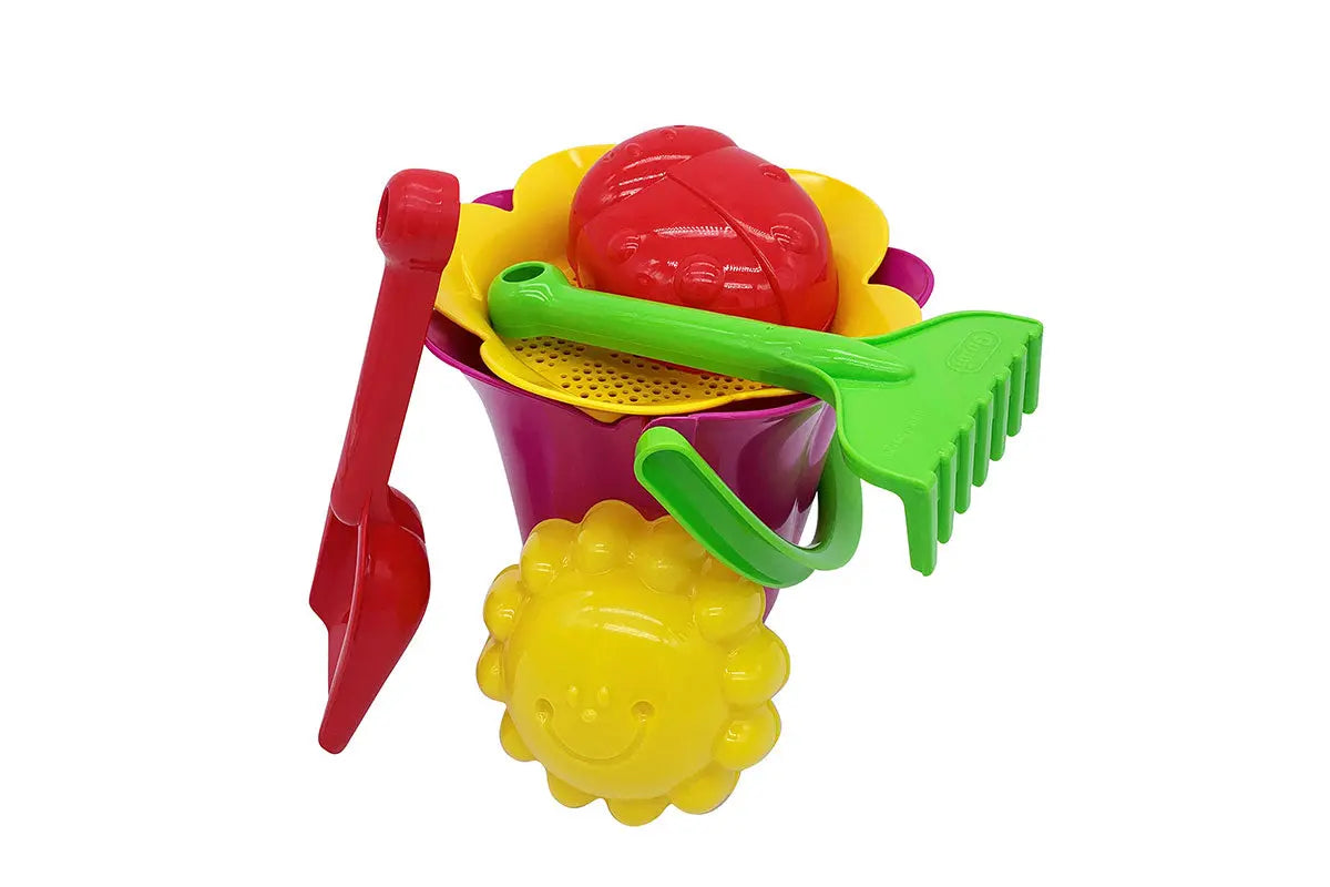 GOWI - Blumeneimer Set - 6tlg - CHiLA ...einfach gutes Spielzeug!