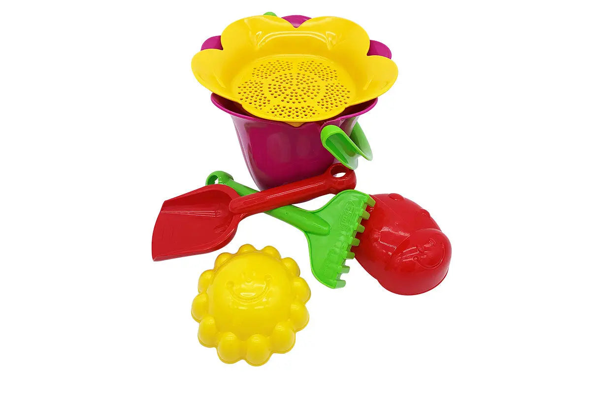 GOWI - Blumeneimer Set - 6tlg - CHiLA ...einfach gutes Spielzeug!