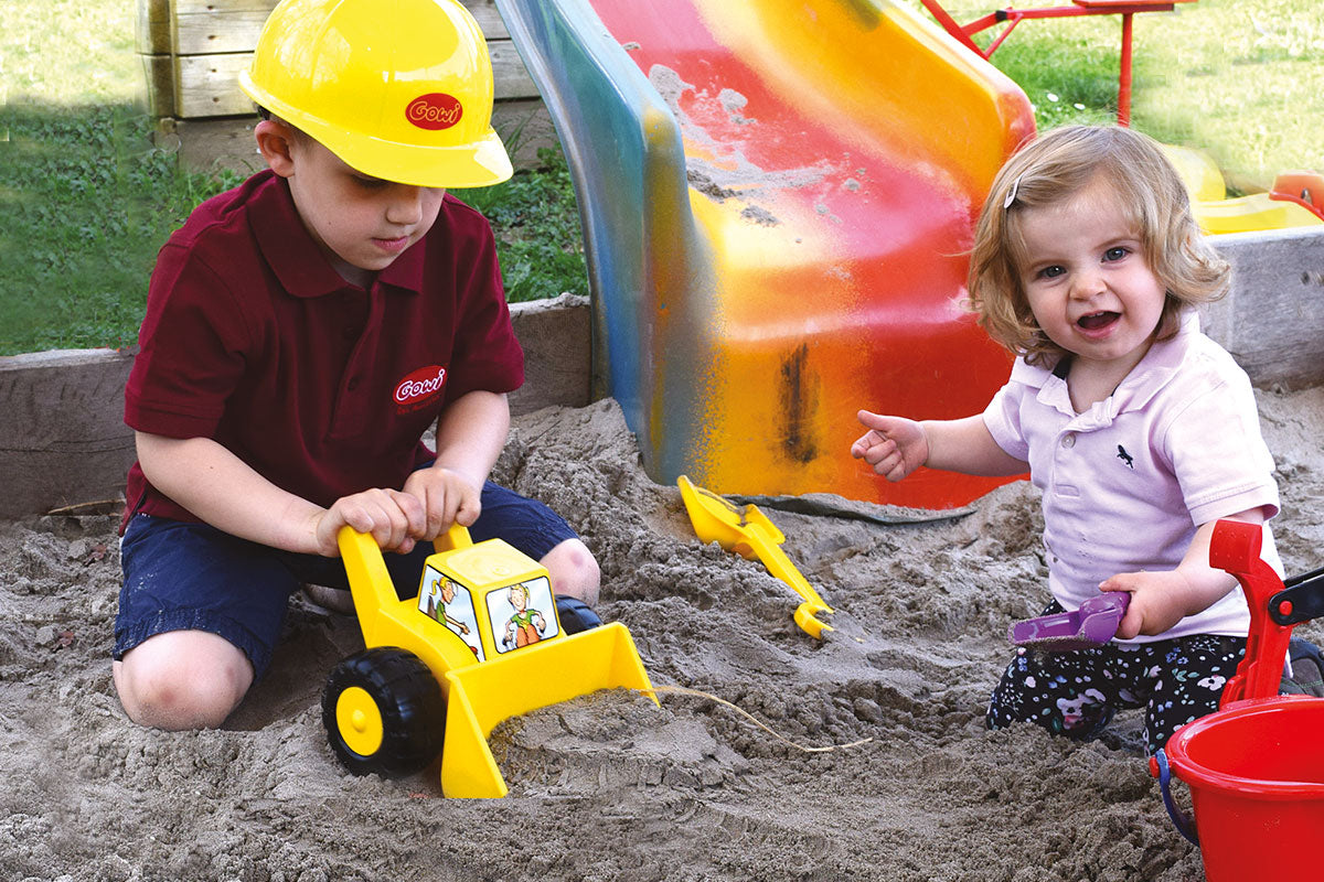 Sand Bulli 4EverSpiel BLS GmbH, Kopernikusstraße 1, 74670 Forchtenberg; Kontakt: mail@bls.de