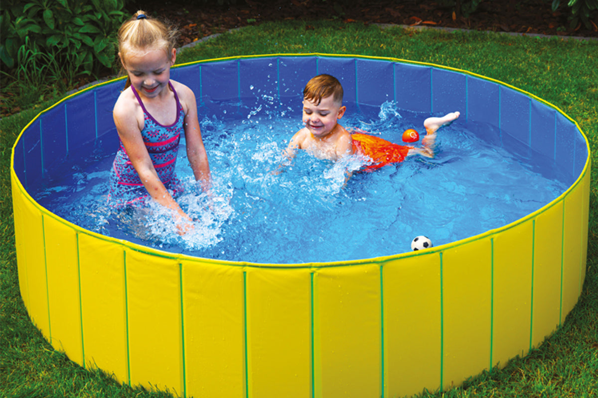 Falt-Planschbecken mit Abdeckplane SportFit, BLS GmbH, Kopernikusstraße 1, 74670 Forchtenberg, mail@bls.net