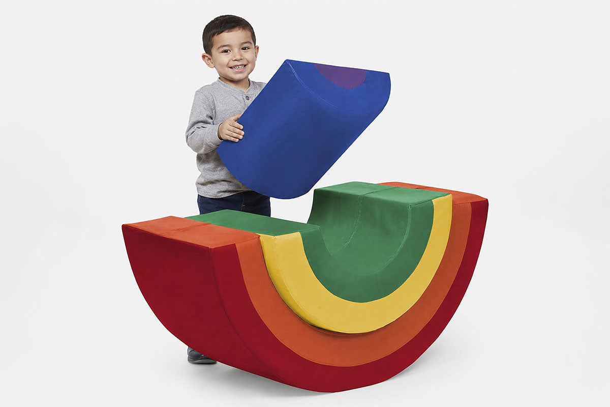 SportFit Großbausteine Regenbogen - Set 3